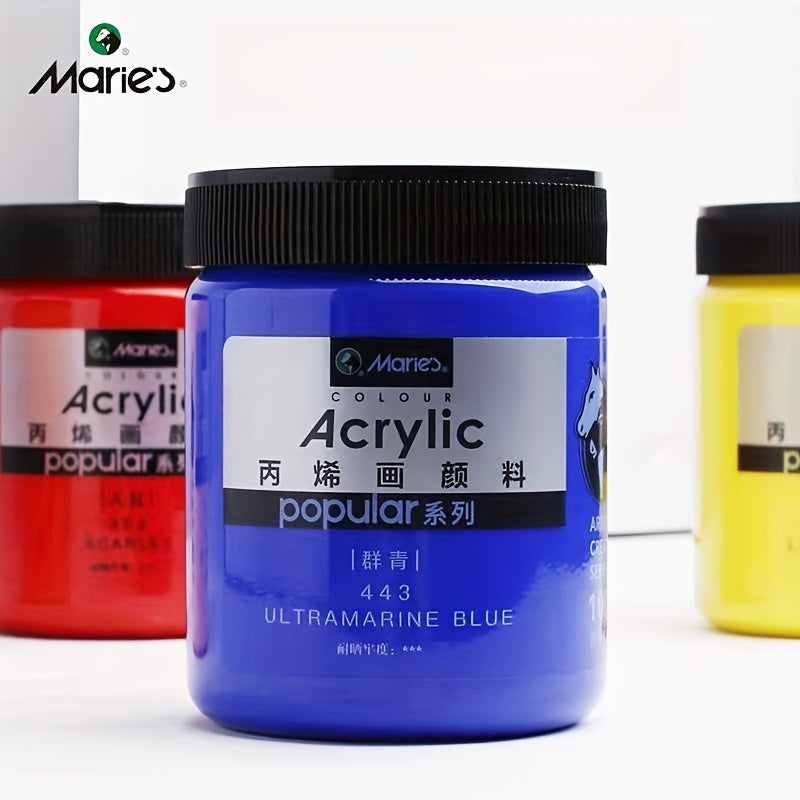 1pc 300ml Acrylic Paint Set For Beginners Bottled Art Wall Hand-painted Clothes Diy Hand-painted Shoes